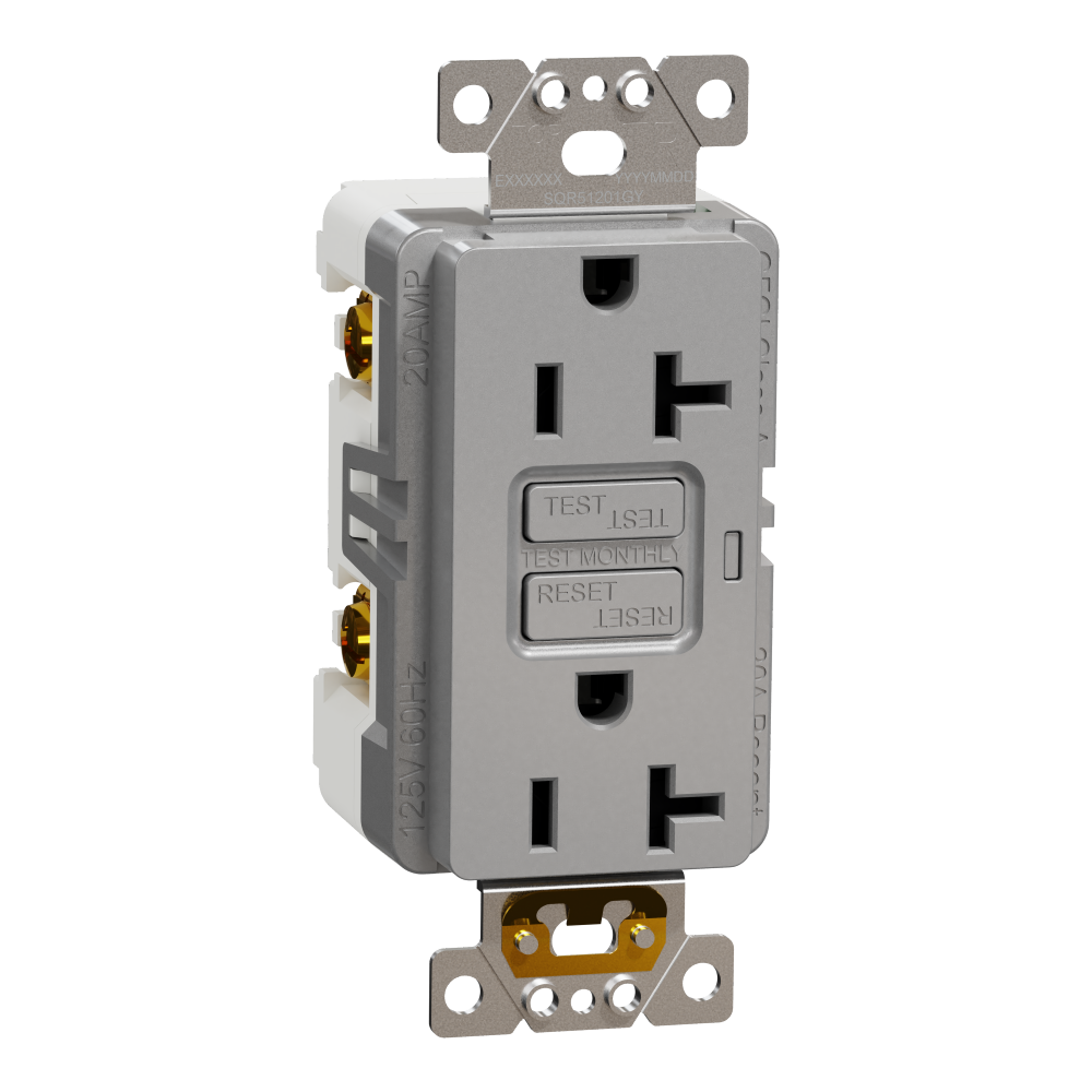Socket-outlet, X Series, 20A, decorator, GFCI, t