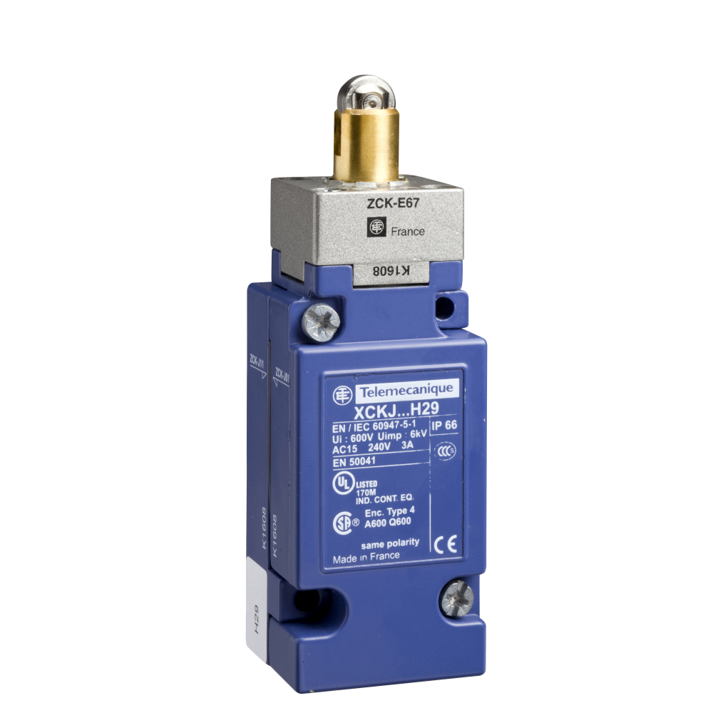 Limit switch,  XC Standard, standard format, for