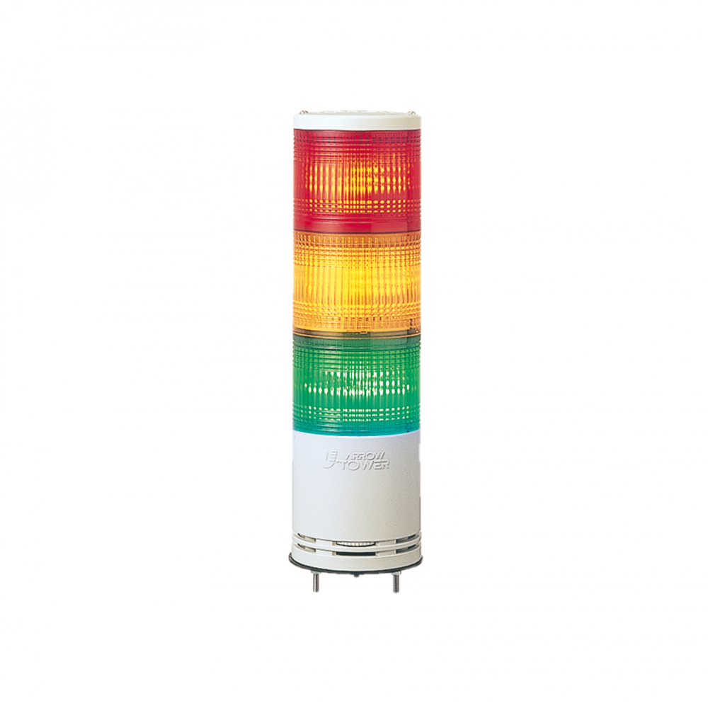 Complete pre wired monolithic tower light, Harmo