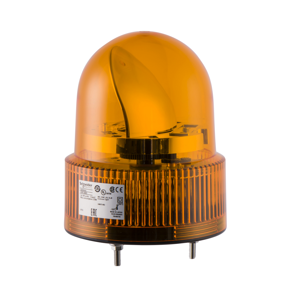 Rotating beacon, Harmony XVR, 120mm, orange, wit