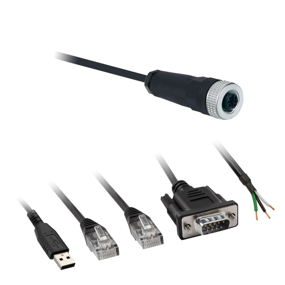 Cable, Harmony iPC, Cables M12 for HMIPEP