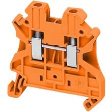 Schneider Electric NSYTRV22AR - SCREW TERMINAL, 2PTS, 2,5MM ORANGE