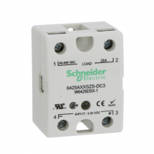 Schneider Electric 6425AXXSZS-DC3 - Relay, Legacy, solid state, SPST NO, 25A, 48…5