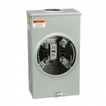 Schneider Electric 1007665 - Meter socket, 200 A, 600 V, 1 PH, ringless, 4 ja