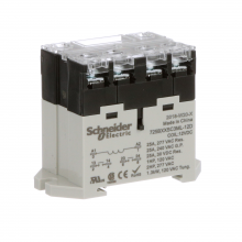 Schneider Electric 725BXXSC3ML-12D - Power relay, SE Relays, 25A, 2NO, 12VDC, LED pus