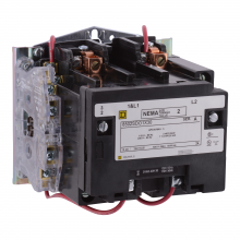 Schneider Electric 8502SDO1V02X30 - NEMA Contactor, Type S, nonreversing, Size 2, 45