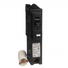 Schneider Electric CHOM120CAFI - Mini circuit breaker, Homeline, 20A, 1 pole, 120