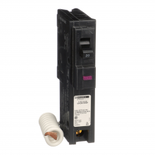Schneider Electric CHOM120DF - Mini circuit breaker, Homeline, 20A, 1 pole, 120