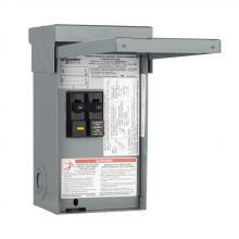 Schneider Electric CHOME250SPA - Enclosed circuit breaker, Homeline, 2 pole, 50A,