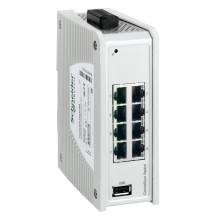 Schneider Electric TCSESPU083FN0 - network switch, Modicon Networking, premium unma