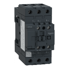 Schneider Electric DPE40G7 - IEC contactor,Easy TeSys DPE,nonreversing,40A,3P