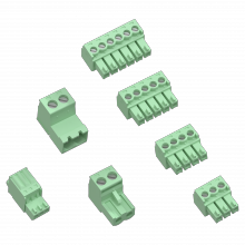 Schneider Electric EMS59010 - Set of connectors for PowerLogic HU250, digitals