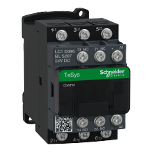 Schneider Electric LC1D096BLS207 - IEC contactor, TeSys D, nonreversing, 9A, 5HP at