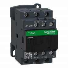 Schneider Electric LC1D09FC7 - IEC contactor, TeSys Deca, nonreversing, 9A, 5HP