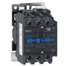 Schneider Electric LC1D40U7M - IEC contactor, TeSys D, nonreversing, 40A, 30HP