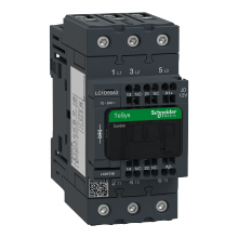 Schneider Electric LC1D50A3JD - IEC contactor, TeSys Deca, nonreversing, 50A, 40
