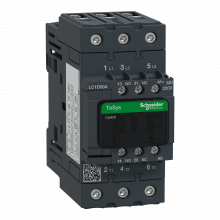 Schneider Electric LC1D50AMD - IEC contactor, TeSys Deca, nonreversing, 50A, 40