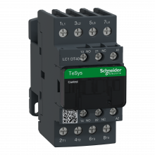 Schneider Electric LC1DT40D7 - IEC contactor, TeSys Deca, nonreversing, 40A res