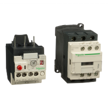 Schneider Electric LR9D08KITD09BD - Tesys motor starter kit, LC1D09BD contactor, LR9