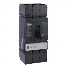 Schneider Electric LJL34400WU31X - Circuit breaker, PowerPacT L, 400A, 3 pole, 480V