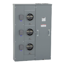 Schneider Electric MPL53225 - Meter center, MP Meter-Pak, 3 sockets, lever byp