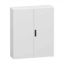 Schneider Electric NSYCRN1210300D - Double plain steel door, PanelSeT CRN, without m