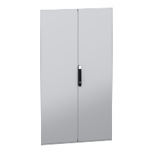 Schneider Electric NSYSFND18102D - Double plain door, PanelSeT SFN, PanelSeT SM, fo