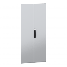 Schneider Electric NSYSFND1882D - Double plain door, PanelSeT SFN, PanelSeT SM, fo