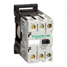 Schneider Electric LC1SK0600M7 - Mini contactor, TeSys SK, 2P(2NO), AC-3, 690V 6A