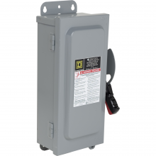 Schneider Electric CHU361AWKWW - Safety switch, heavy duty, non fusible, 30A, 600