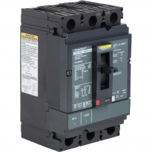 Schneider Electric HDL36100U53X - Circuit breaker, PowerPacT H, 100A, 3 pole, 600V