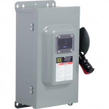 Schneider Electric CH363AWKCLR - Safety switch, heavy duty, fusible, 100A, 600V,