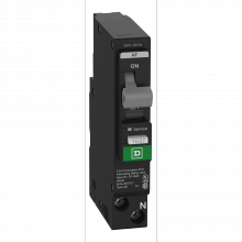 Schneider Electric QO115PAF - Mini circuit breaker, QO, 15A, 1 pole, 120VAC, 1