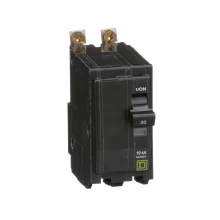 Schneider Electric QOB230CP - Mini circuit breaker, QO, 30A, 2 pole, 120/240VA