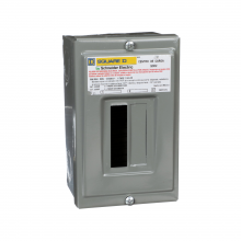 Schneider Electric QOD2S - Load center, QOD, 2 phase, 2 spaces, 2 circuits,