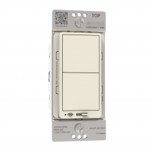 Schneider Electric SQR226U1LAWM - Dimmer, X Series, rocker, 600W, single pole, 3 w