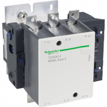 Schneider Electric T02EN13L7 - NEMA Contactor, TeSys N, nonreversing, Size 3, 9