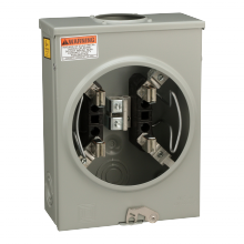 Schneider Electric UHTRS101B - Individual meter socket, ringless socket, horn b