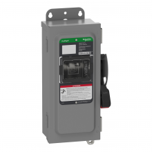 Schneider Electric VHU361AWKGL - Safety switch, heavy duty, unfused, viewing wind