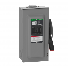 Schneider Electric VHU363RB - Safety switch, heavy duty, unfused, viewing wind