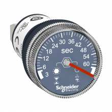 Schneider Electric XB5DTGM3 - Panel mounted timer monofunction, Harmony XB5, p