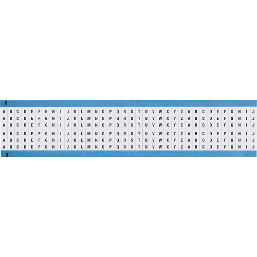 Wire Mrkr .75inH x .25inW, A-Z plus A-J