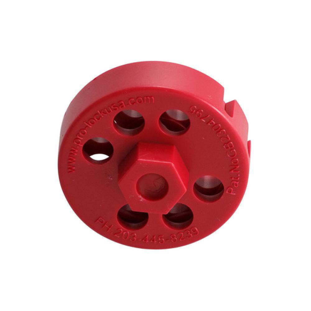 EXTRA SECURE RED SPIN LOCKOUT W/O CABLE