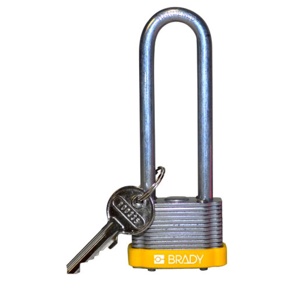 Steel Padlock 3&#34; Steel Shackle KD YL