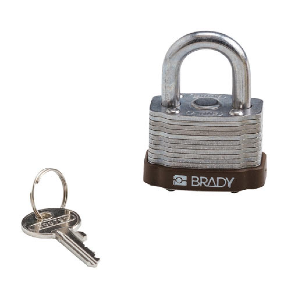 Steel Padlock 0.75 in Steel Shkl KD BN