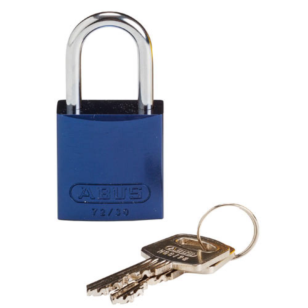 Comp Alum Padlock 1&#34; KD BU