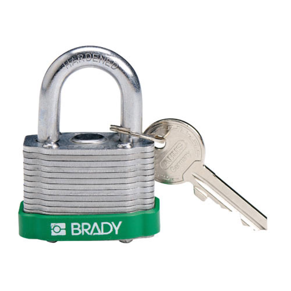 Steel Padlock 0.75 in Steel Shkl KD GN