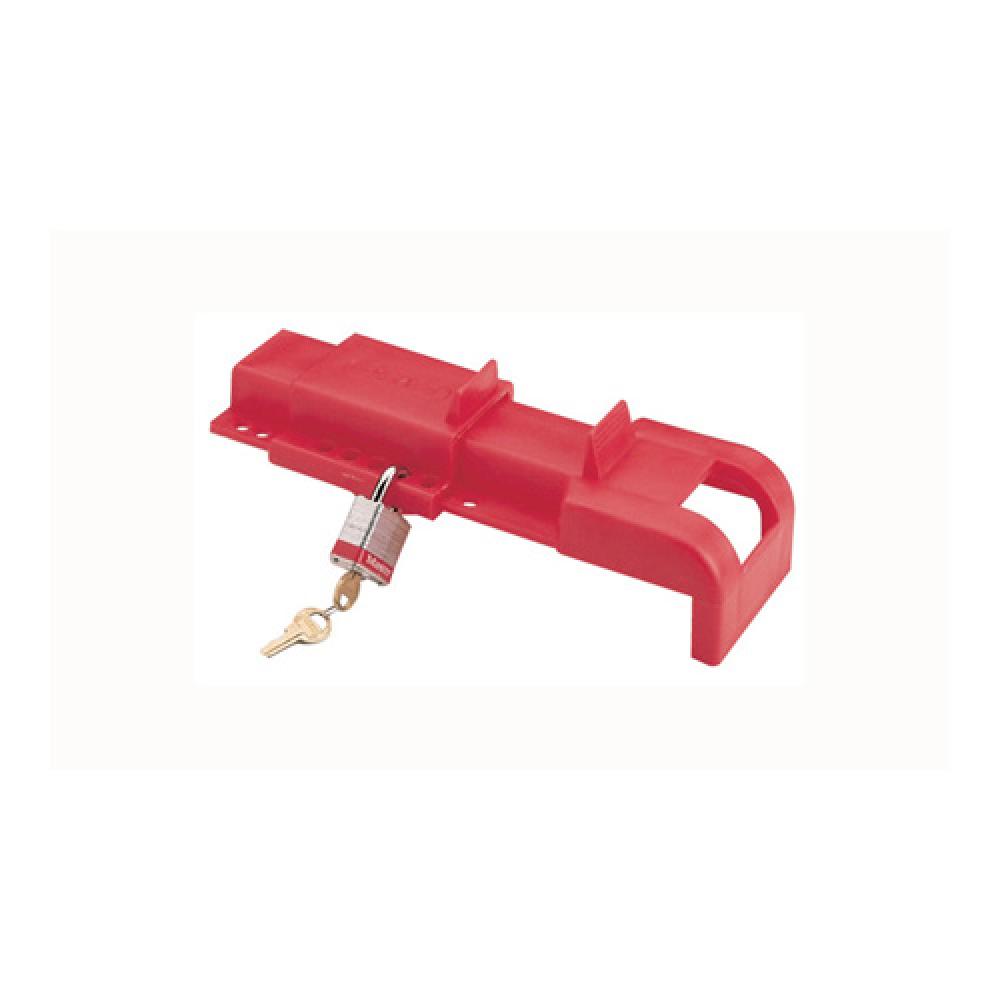 BUTTERFLY VALVE LOCKOUT RED