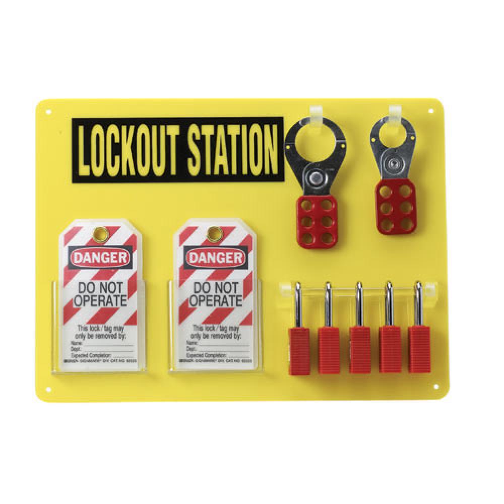 5-LOCK BOARD WITH SAFETY PADLOCKS