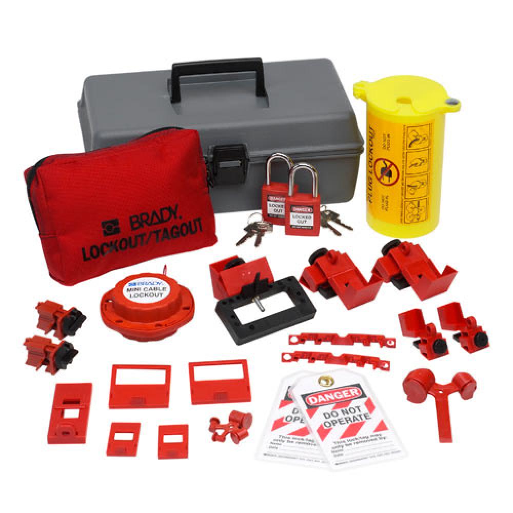 ELECTRICAL LO TOOLBOX,W/SAFETY LOCKS